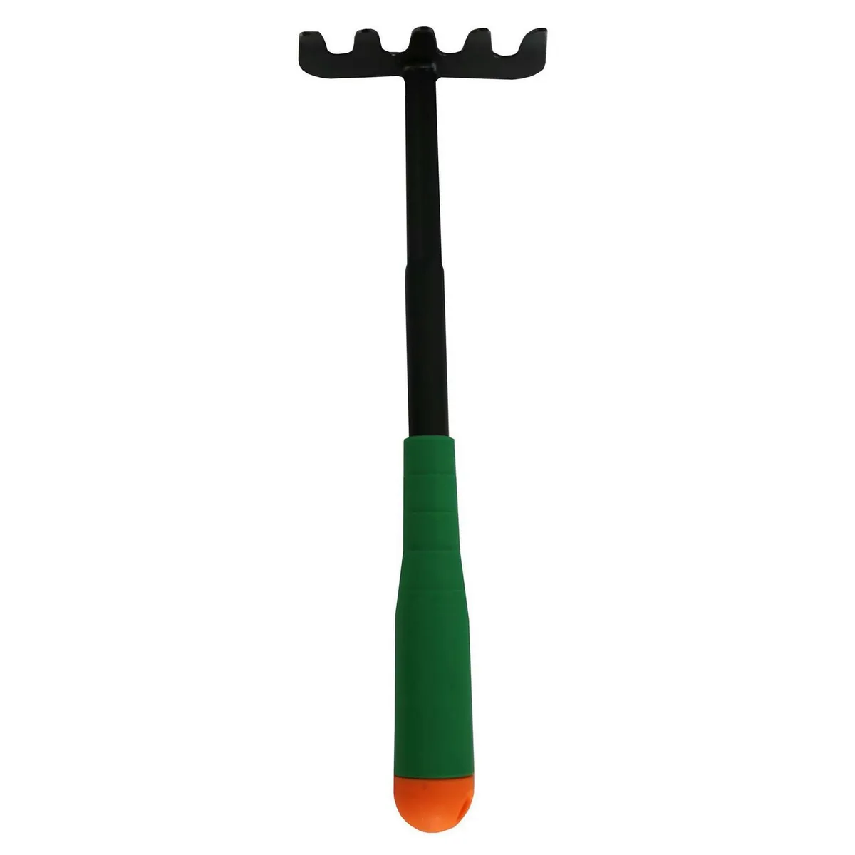 MAJOR - Rastrillo Pequeño Acero Con Mango de Plástico 10x29cm