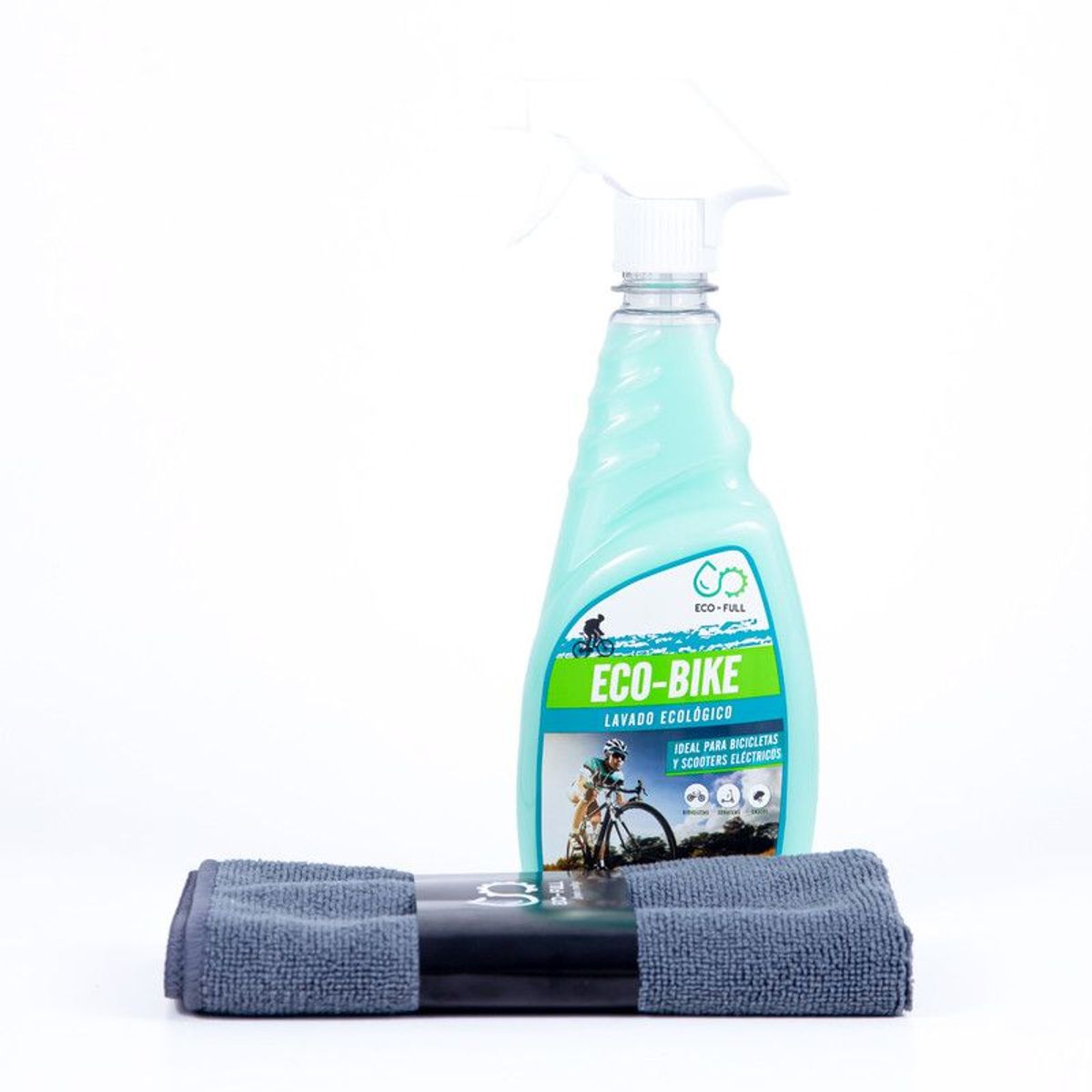ECO-FULL - Dúo Limpieza Ecologica Eco-Bike + Paño Microfibra