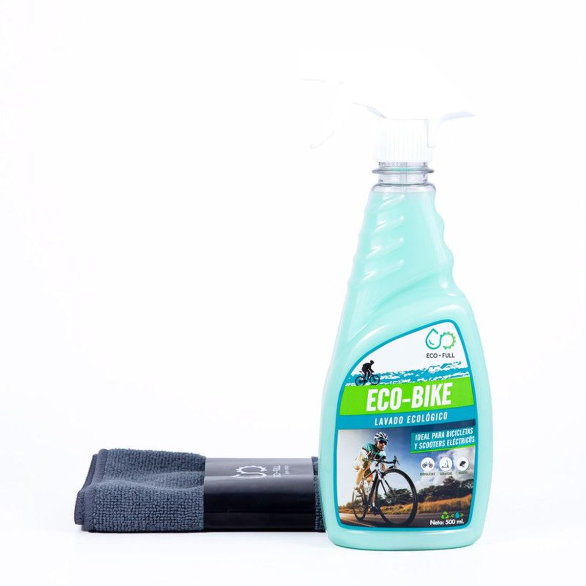 ECO-FULL - Dúo Limpieza Ecologica Eco-Bike + Paño Microfibra