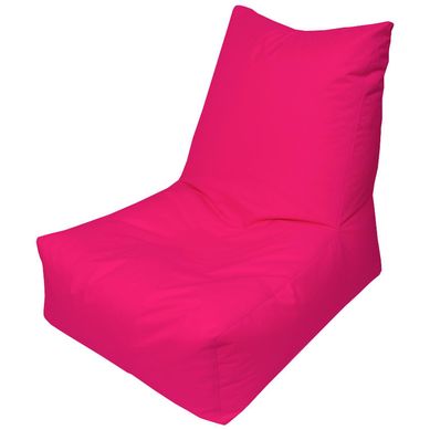 Puff Silln Loneta Impermeable Fucsia