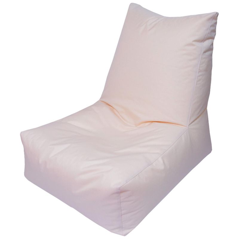 TACATACAPUFFS - Puff Sillón Loneta Impermeable Crema