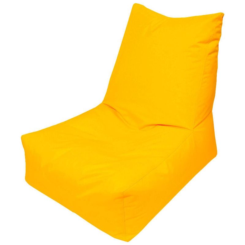 TACATACAPUFFS - Puff Sillón Loneta Impermeable Amarillo