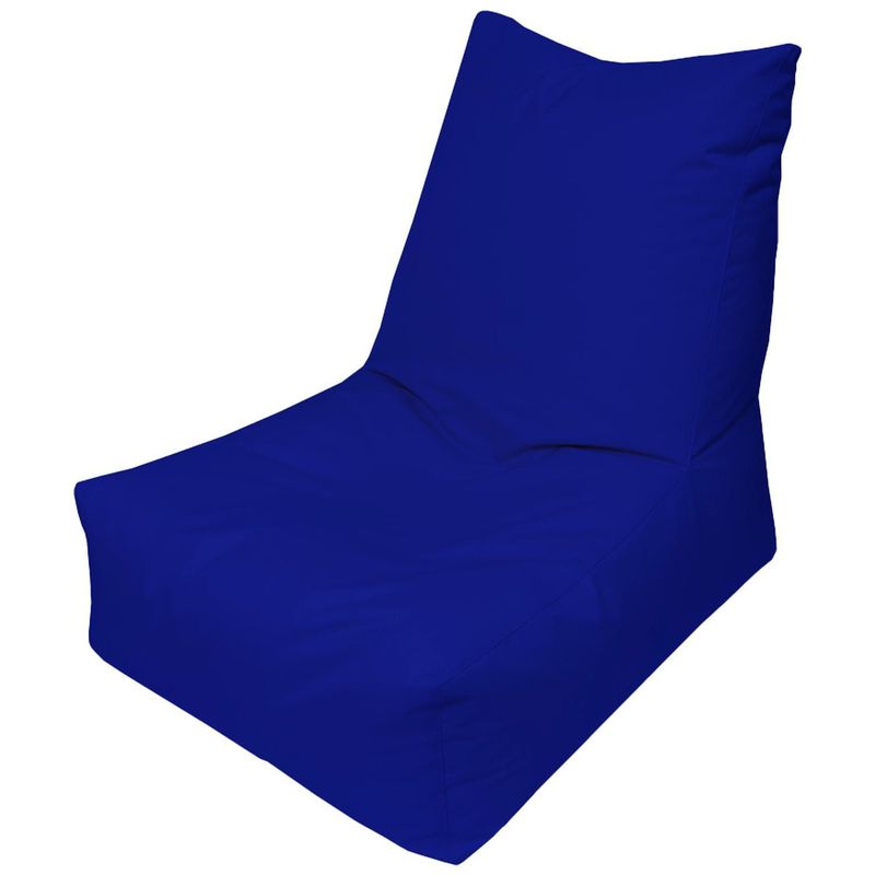 TACATACAPUFFS - Puff Sillón Loneta Impermeable Azul