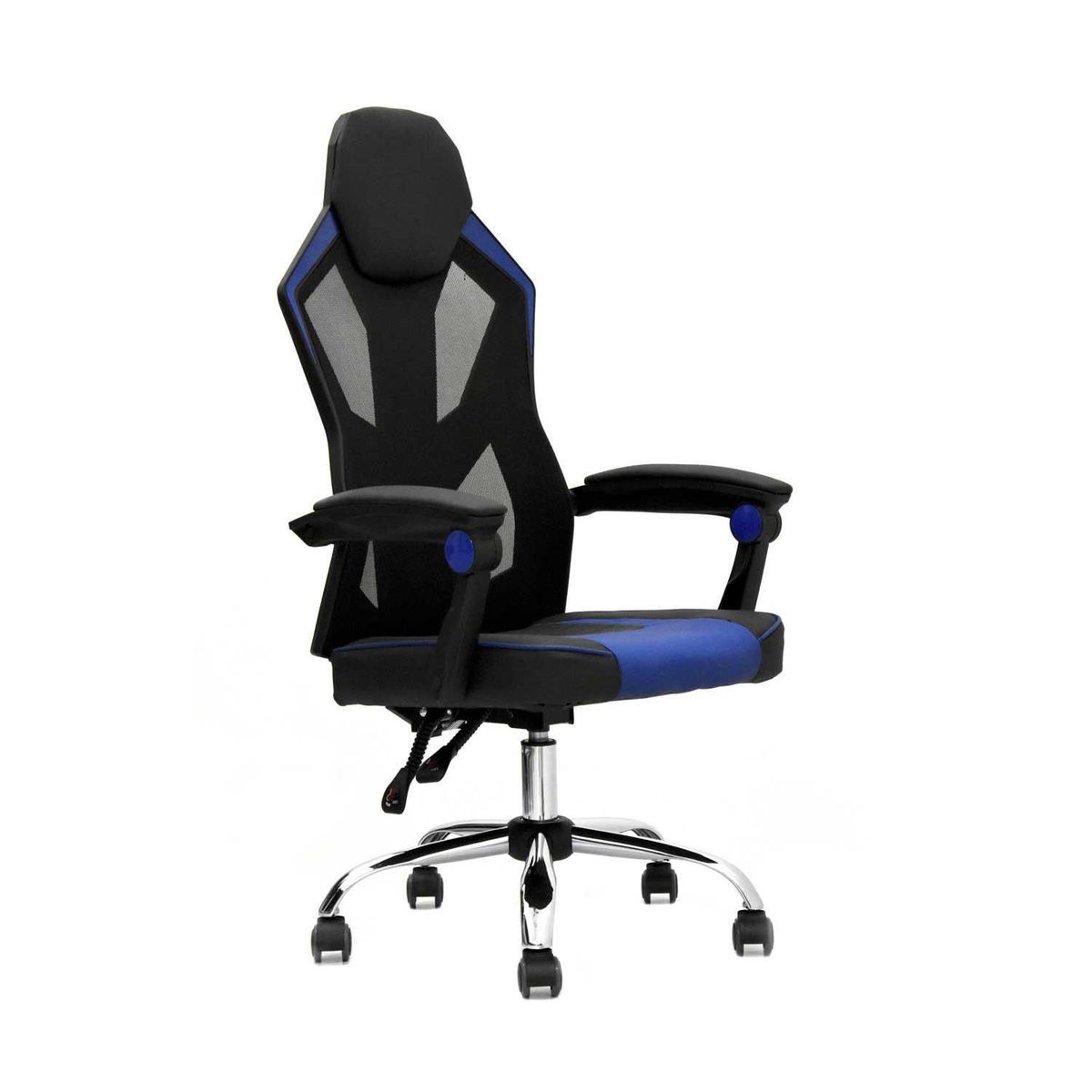 BONNO - Silla Gamer Williams Azul/Negro