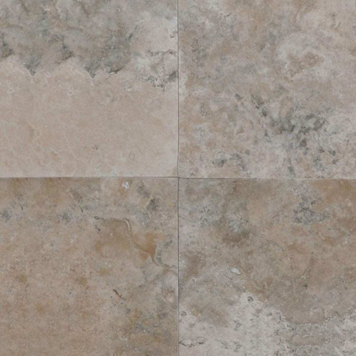 GALLOS MARMOL - Mármol Travertino Mate Crema 30.48x30.48cm 0.93m2