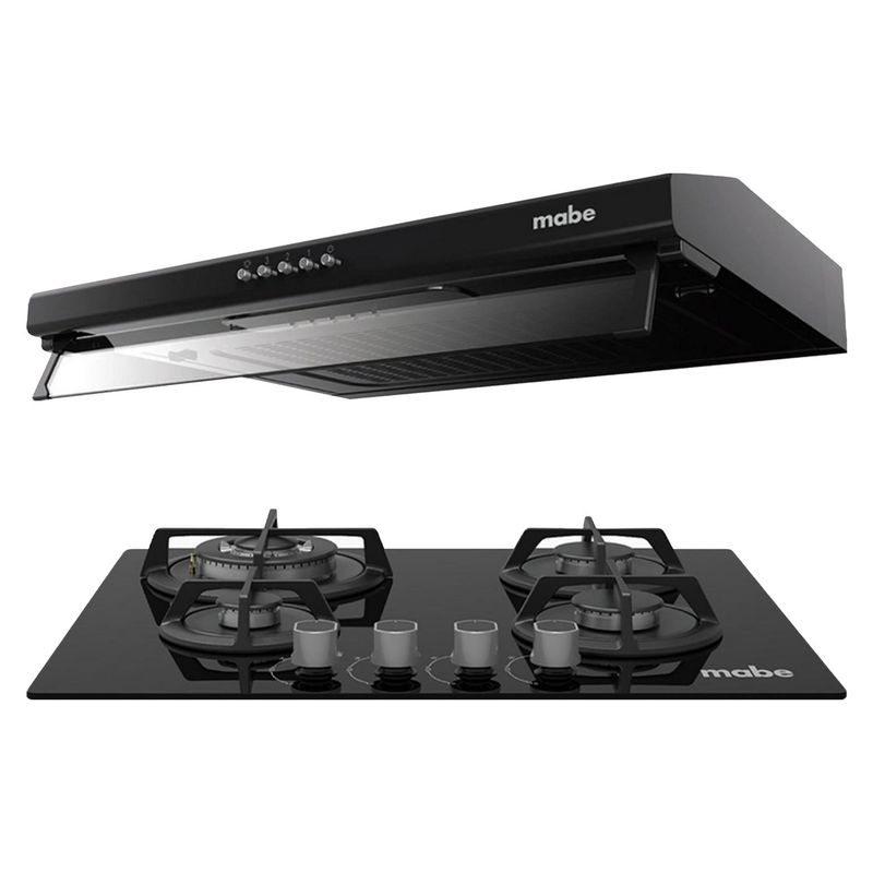 MABE - Combo Encimera PM6045 + Campana CMU60PB0