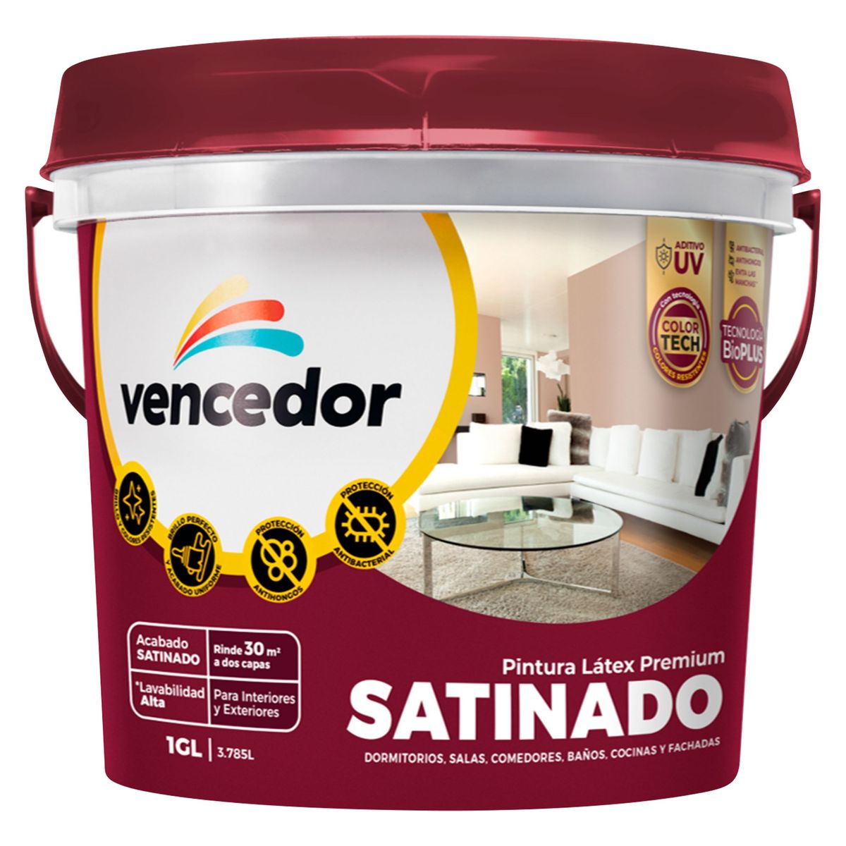 VENCEDOR - Base Venc Supersatinado Pastel 1gl