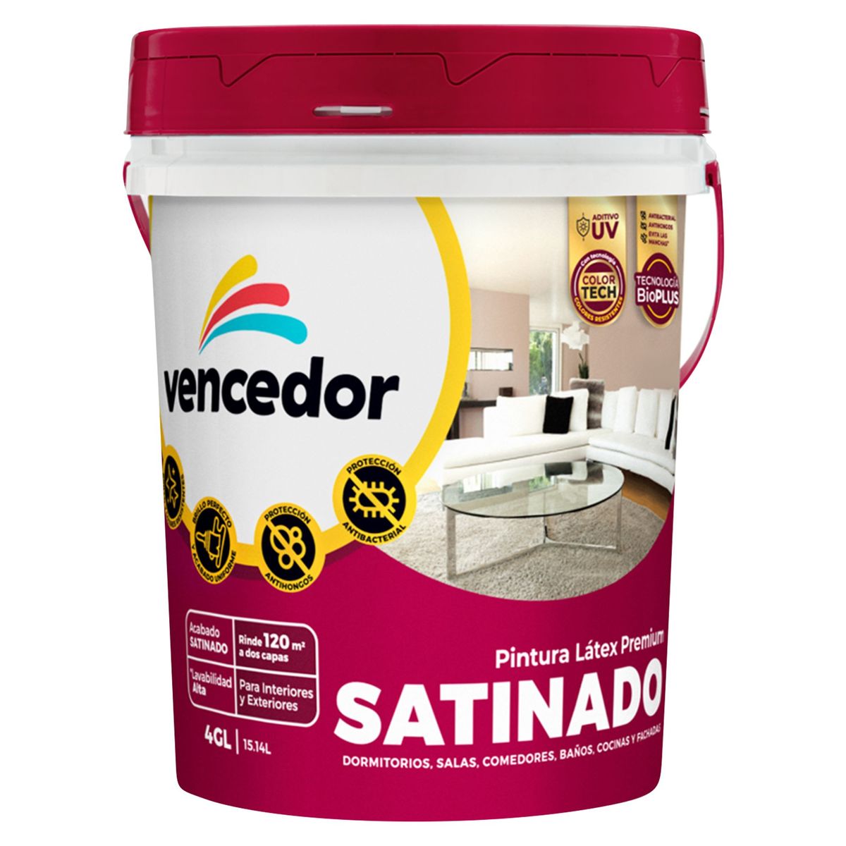 VENCEDOR - Base Venc Supersatinado Pastel 4gl