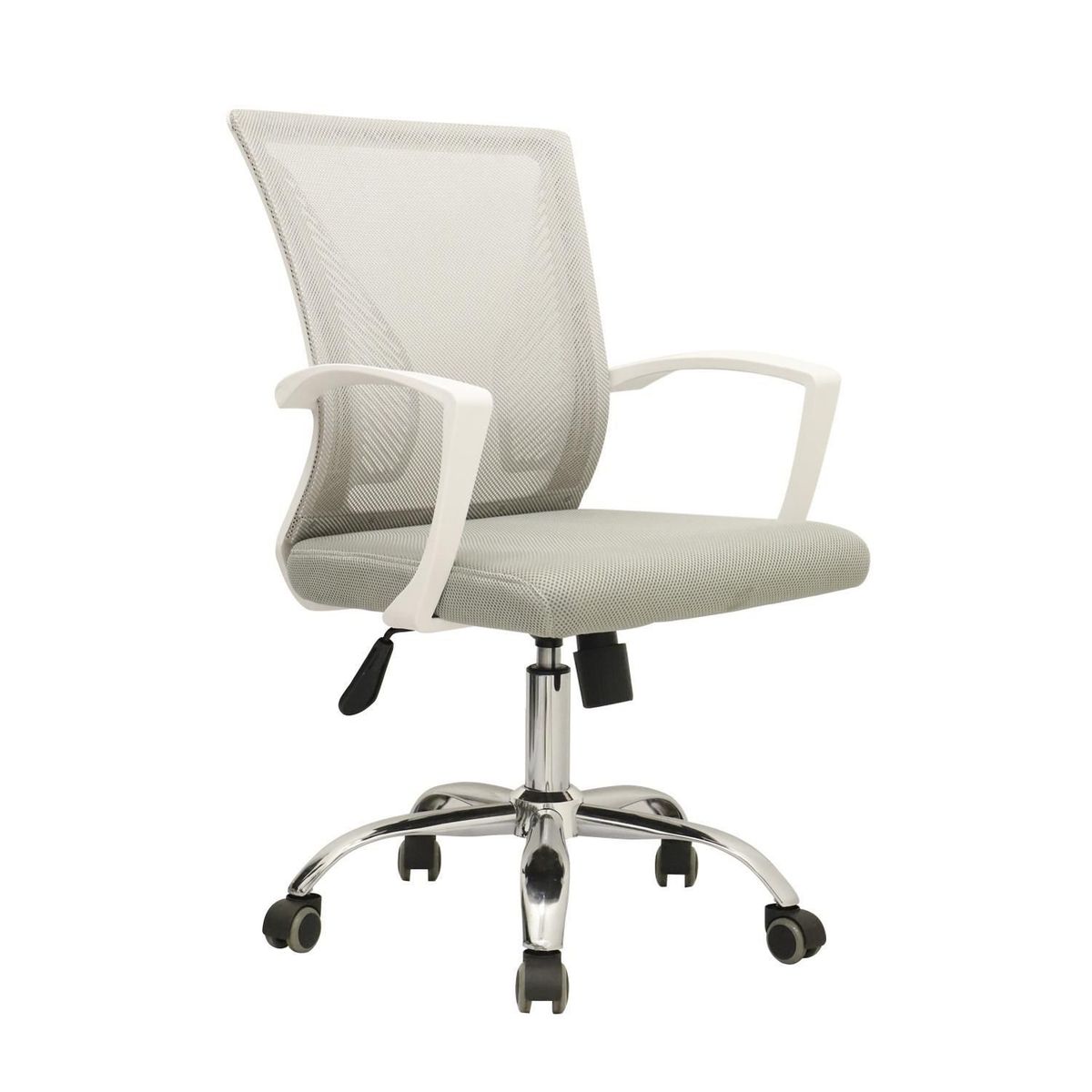 BONNO - Silla de Oficina Giratoria Mat Gris