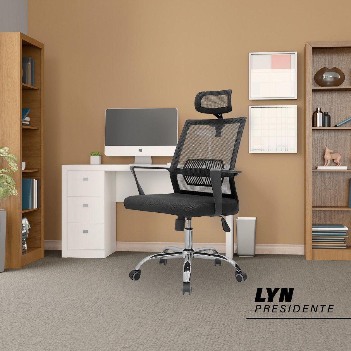 BONNO - Silla de Oficina Lyn Presidente