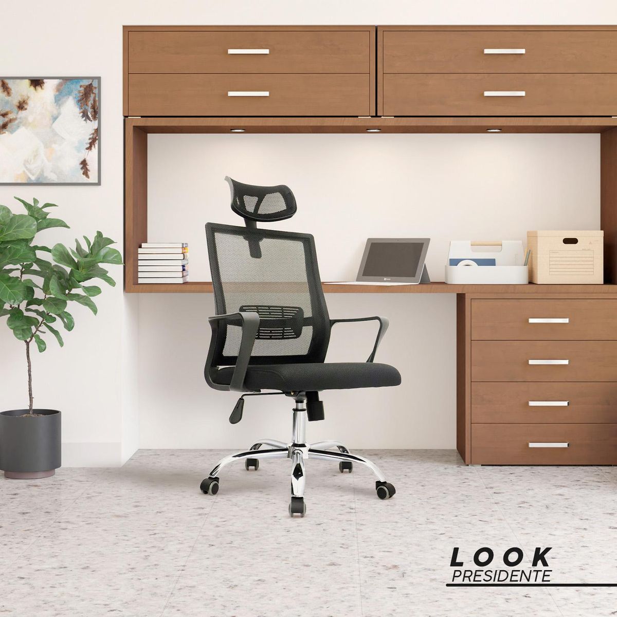 BONNO - Silla de Oficina Look Presidente