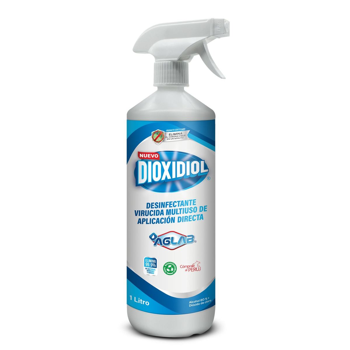 AGLAB - Desinfectante de Dióxido de Cloro 1L
