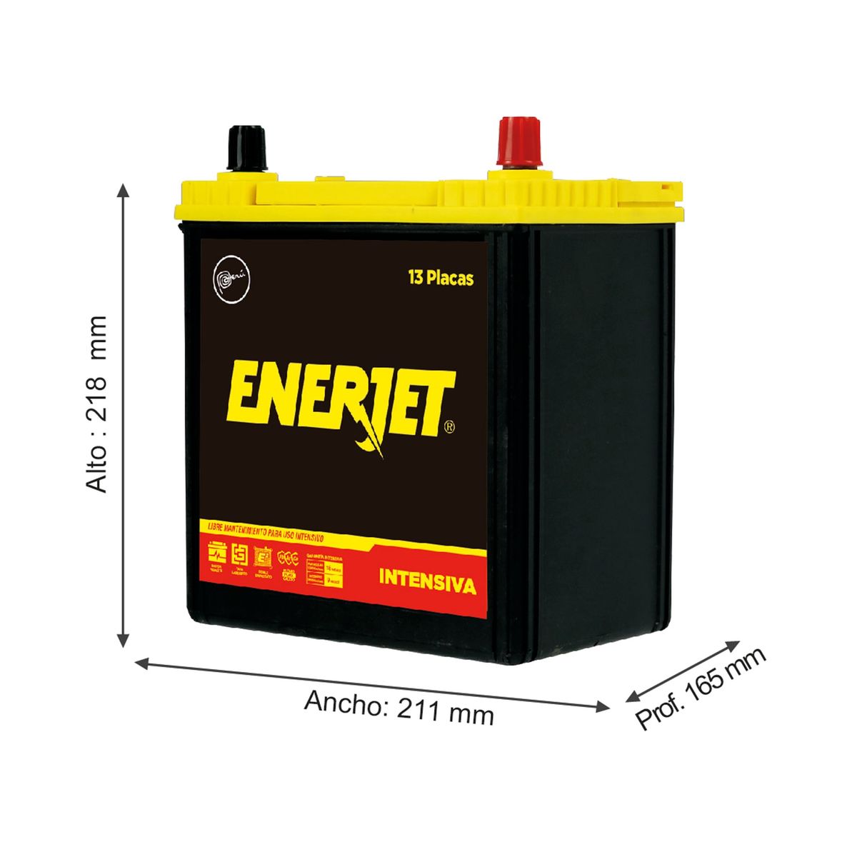 BATERIAS ENERJET - Batería Enerjet 13DA84 N2 SO9
