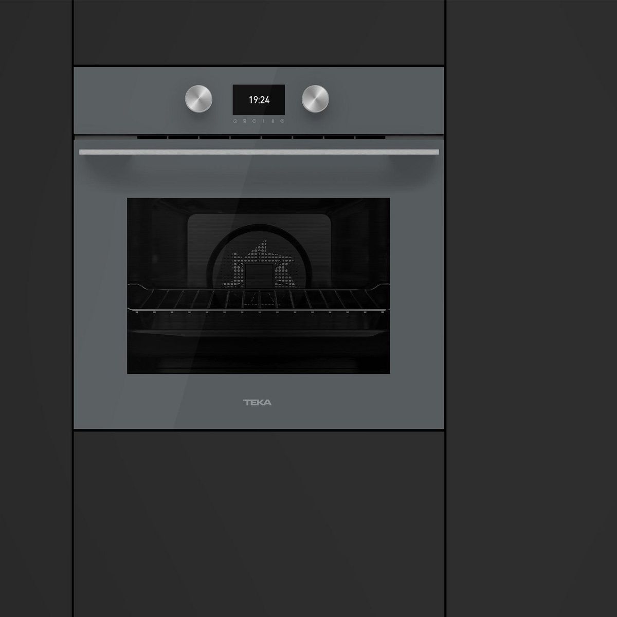 TEKA - Horno Empotrable Teka Eléctrico 70 Lt HLB 8600 Stone Gray