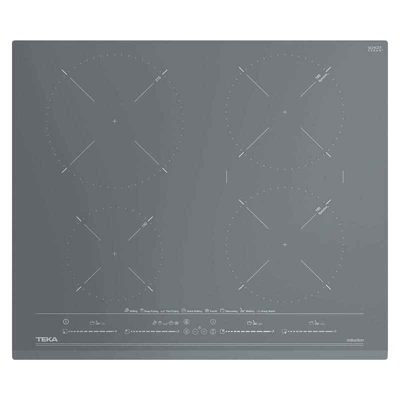 TEKA - Cocina empotrable Inducción Teka IZC 64630 ST STONE GREY X4 Quemadores