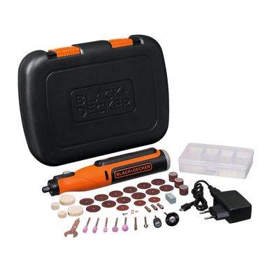 Multi Herramienta Rotativa Inalambrica 8V + 35 Accesorios BCRT8K35 Black+Decker