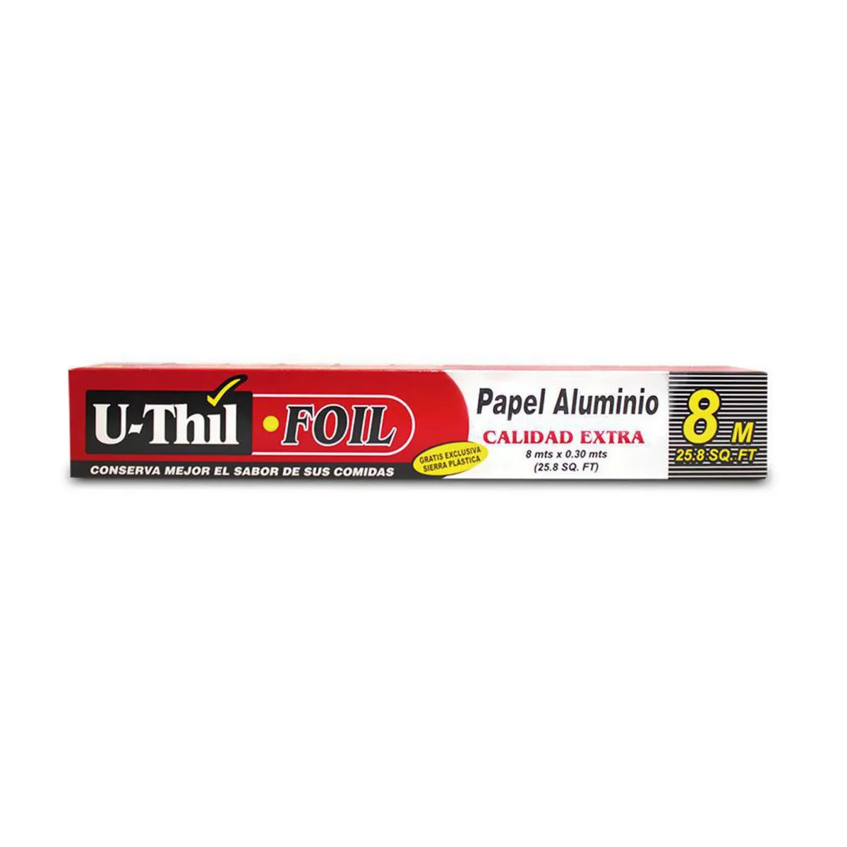 U THIL - Papel Aluminio Caja 8x30cm