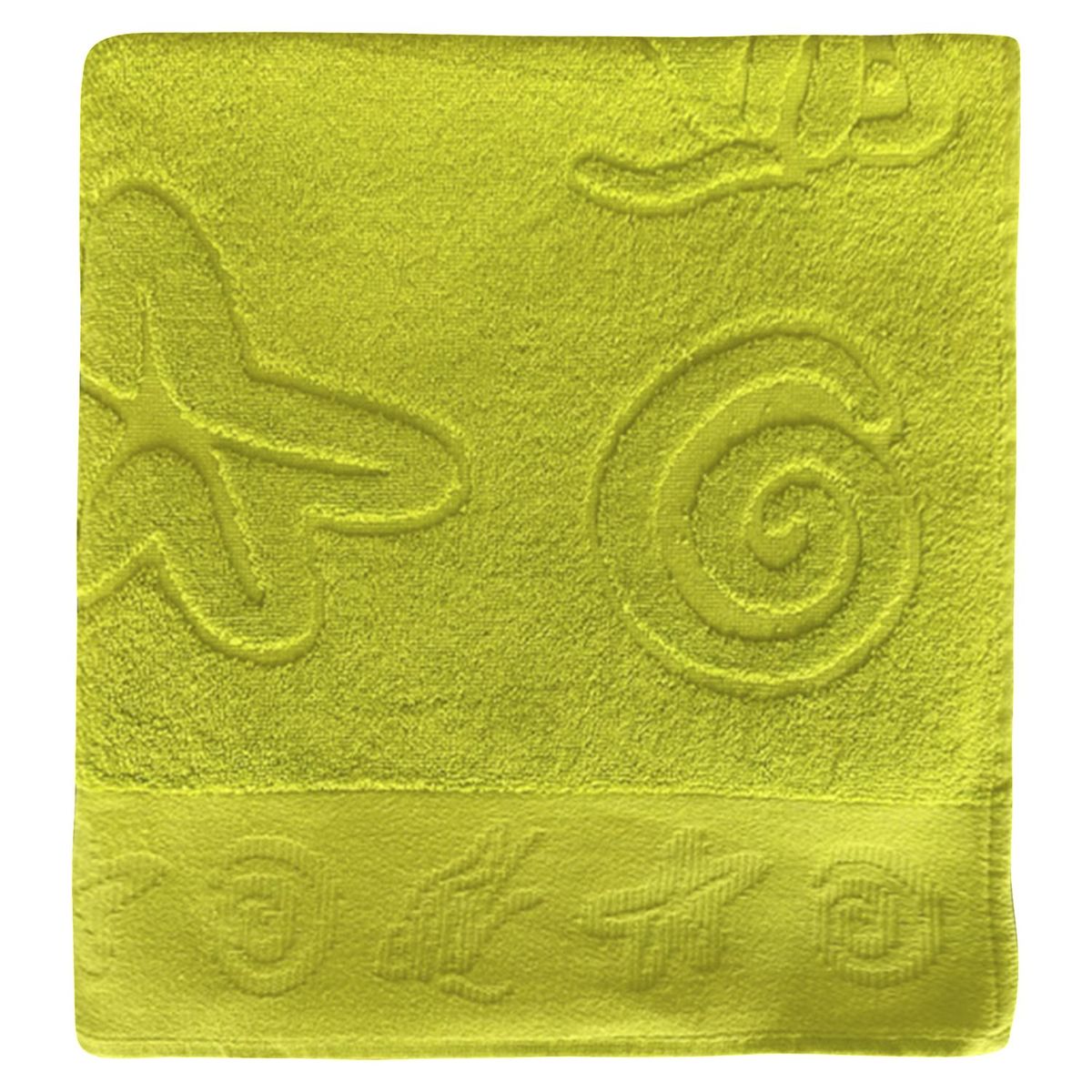 CASA BONITA - Toalla de Playa 75x150 Verde