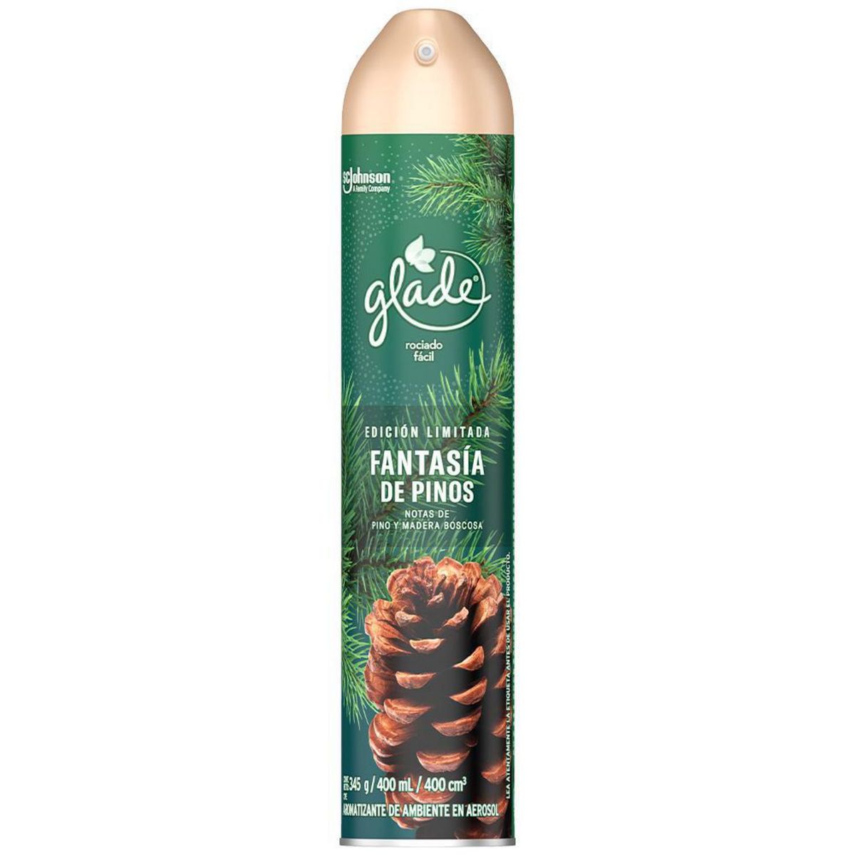 GLADE - Aromatizante en aerosol Fantasía de Pinos 400ml