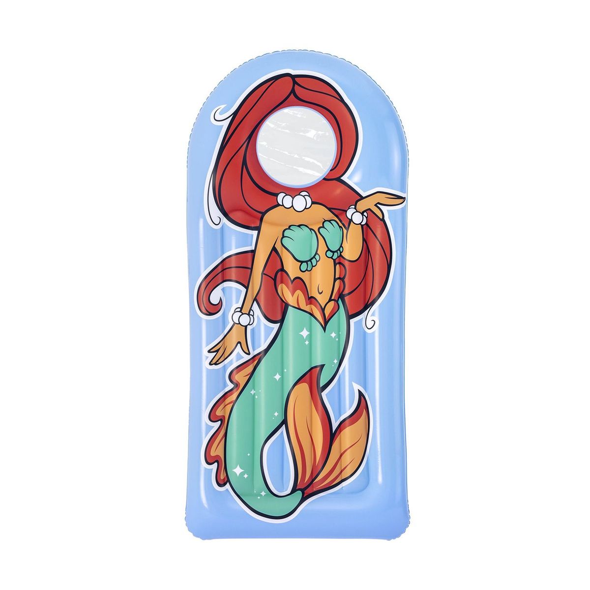 BESTWAY - Flotador para niños Rostro Mujer 178cmx84cm