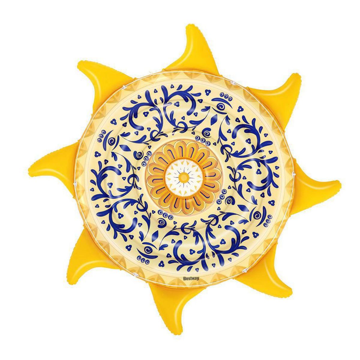 BESTWAY - Flotador para niños Reposera 207cm Isla Soleada De Sicilia