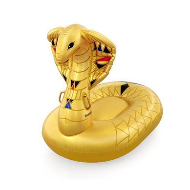 Flotador Cobra Dorada 149x103x128cm