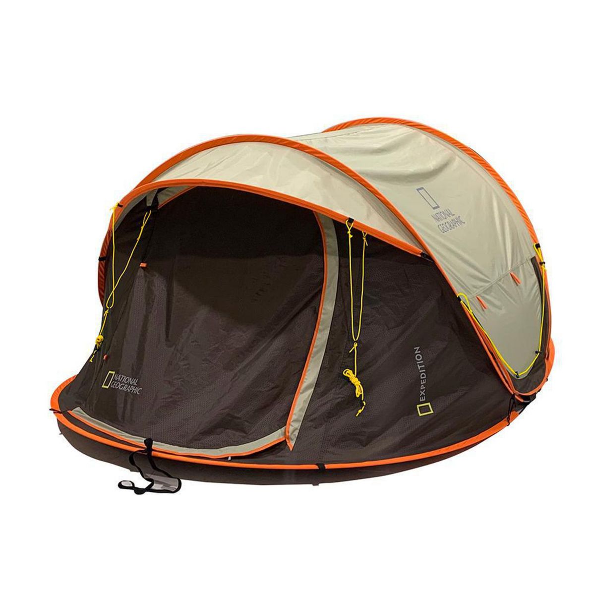 NATIONAL GEOGRAPHIC - Carpa Para 3 Personas Modelo Cng725 Color Marrón