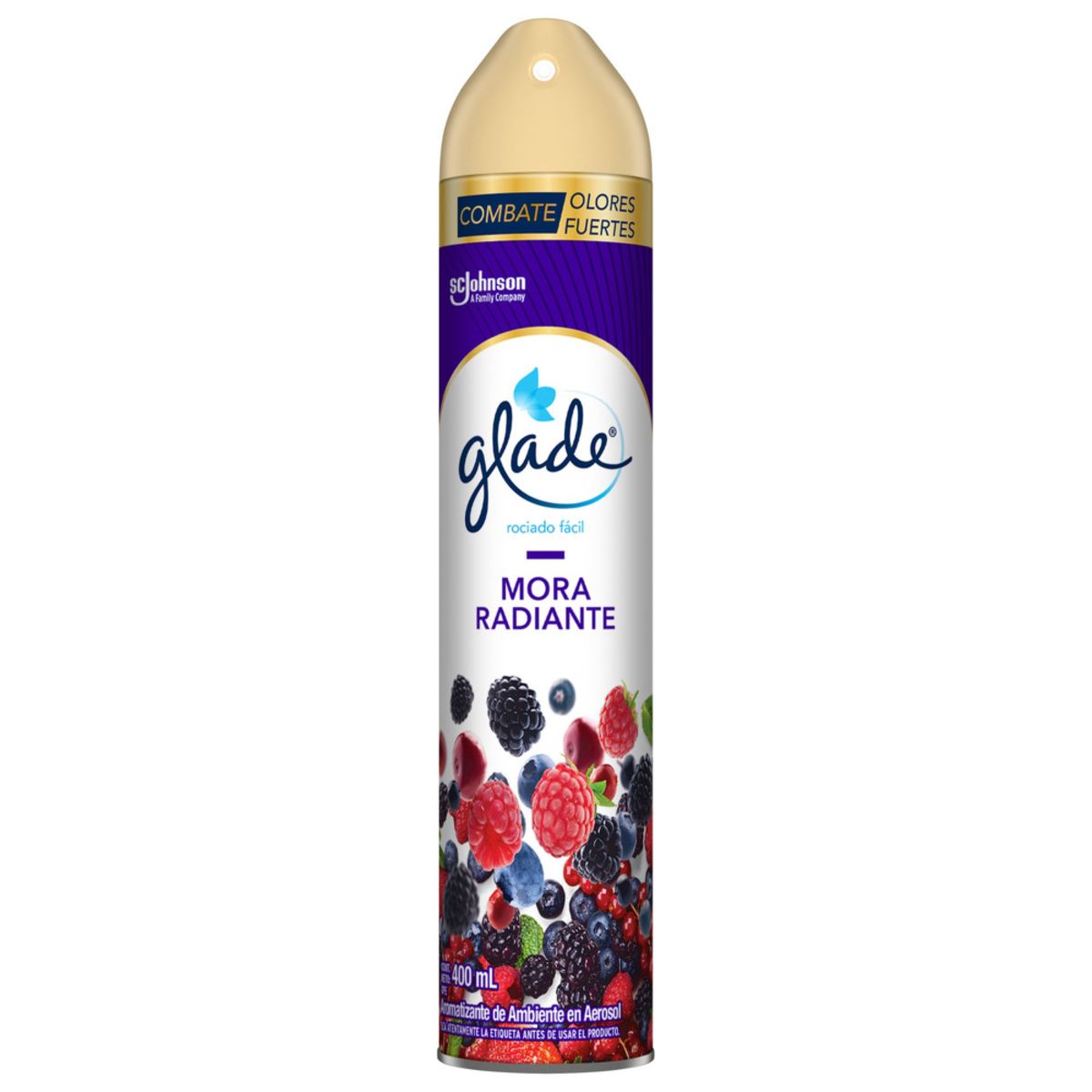 GLADE - Ambientador en aerosol Glade Mora Radiante 400ml