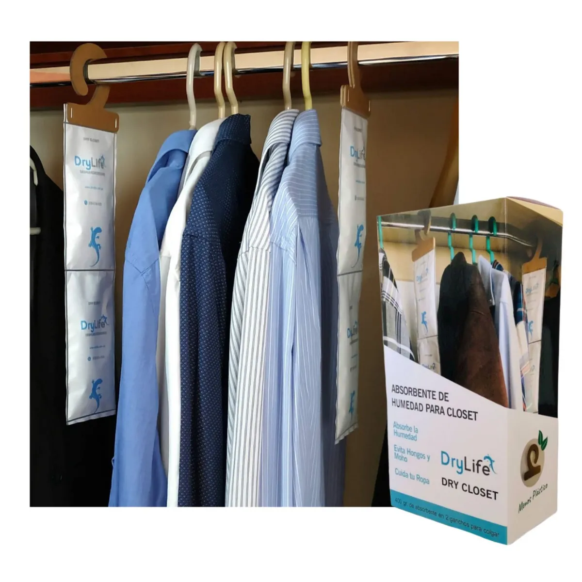 DRYLIFE - Absorbente de Humedad para Closet