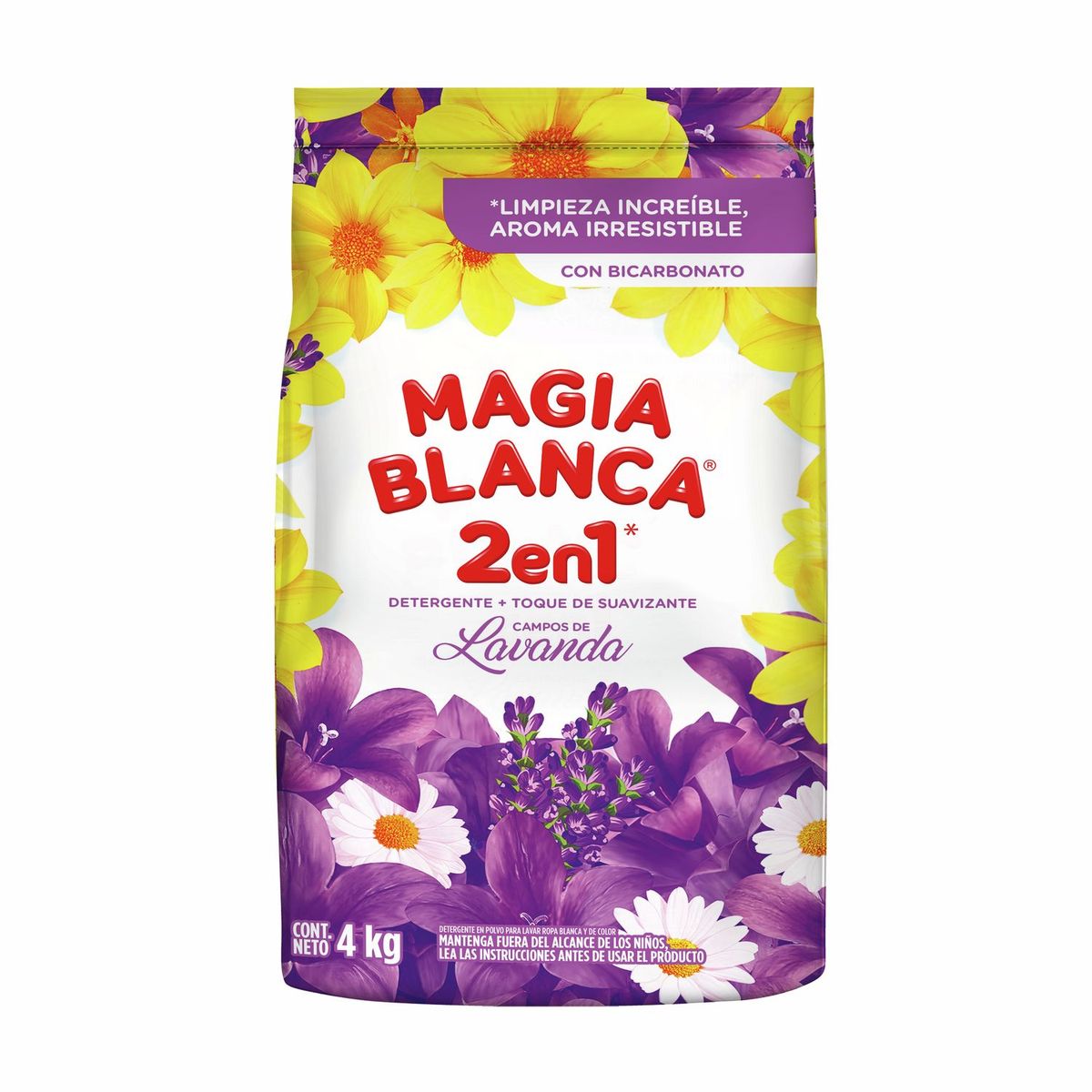 MAGIA BLANCA - Detergente Magia Blanca Lavanda 4kg