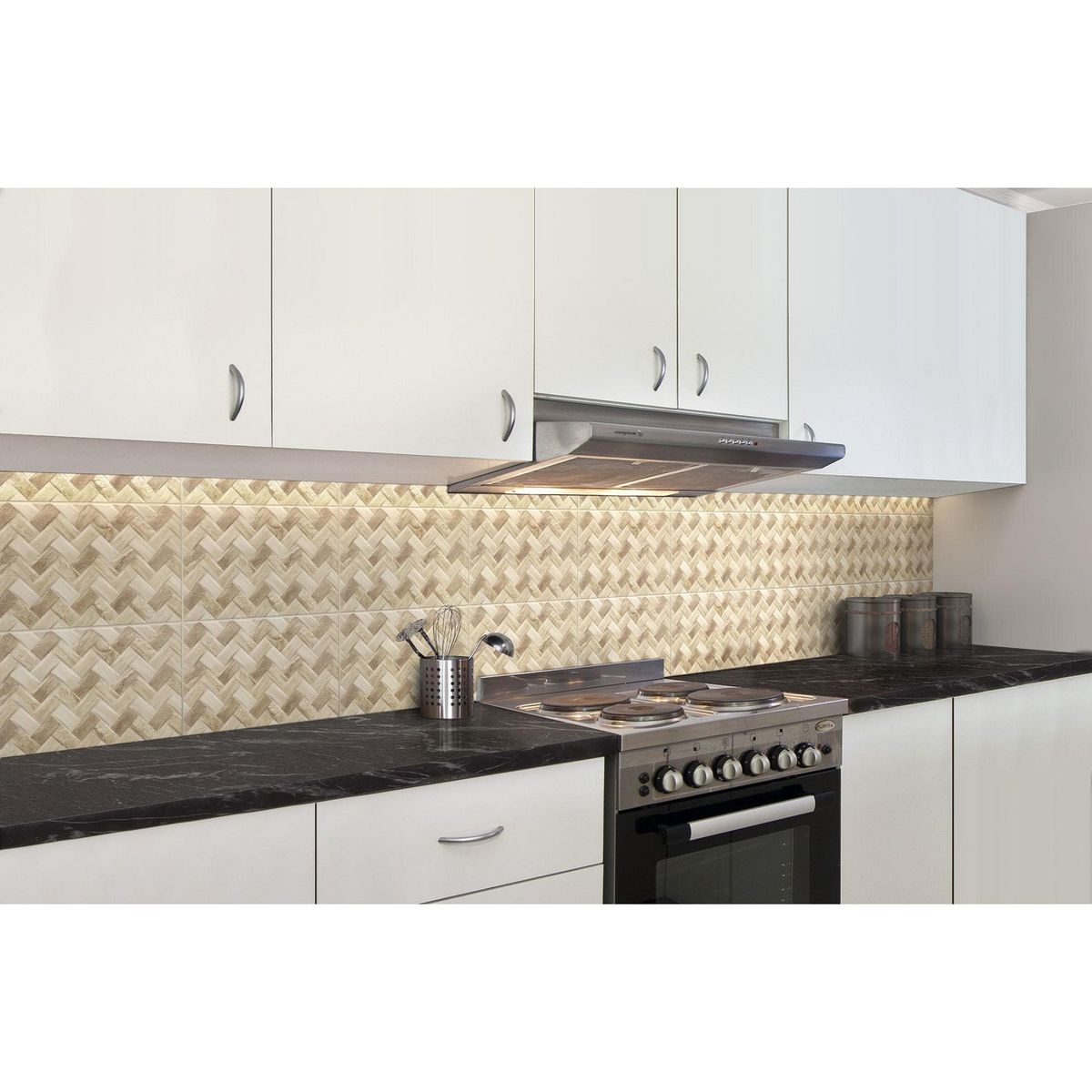 CELIMA - Cerámica Beige Marmolado 27x45cm 2.07 m2 Chocolate