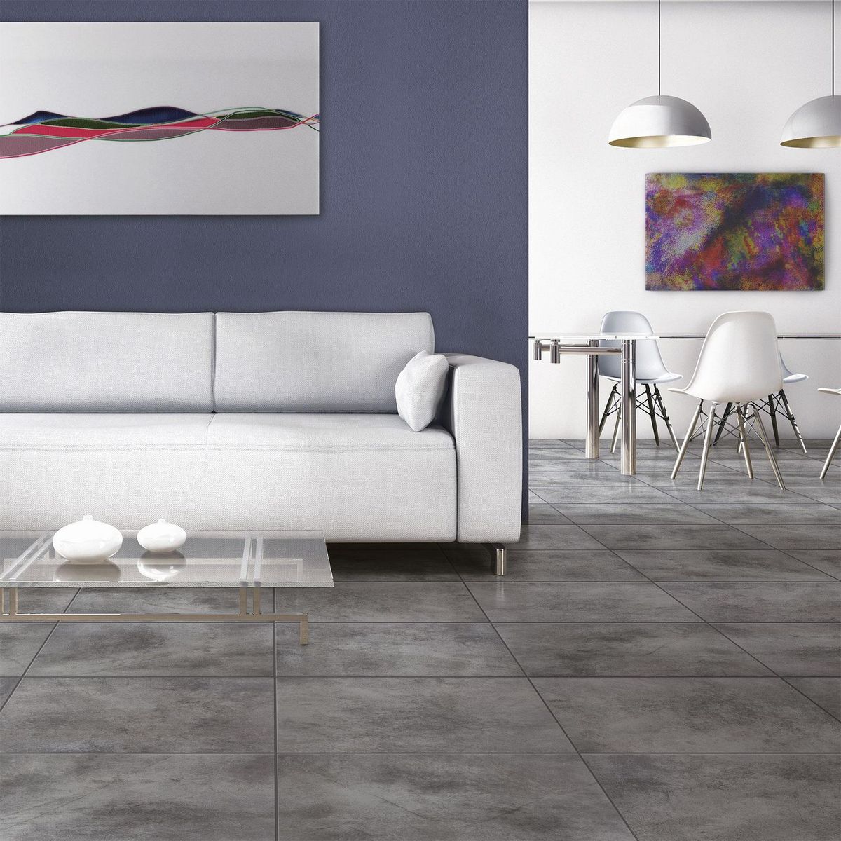 CELIMA - Cerámico Etna Gris 45x45cm 2.44m2 para piso