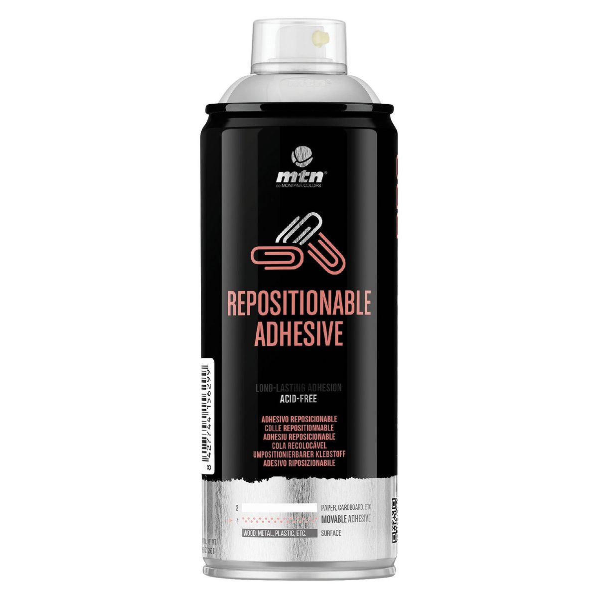 MONTANA COLORS - Spray Adhesivo Reposicionable 400ml