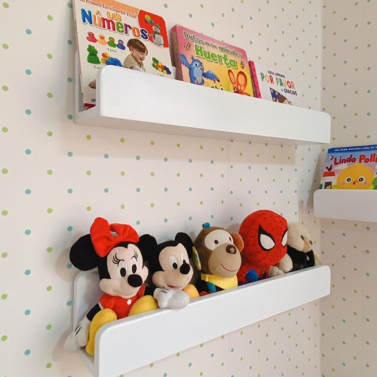 GENERICO - Repisa librero blanca