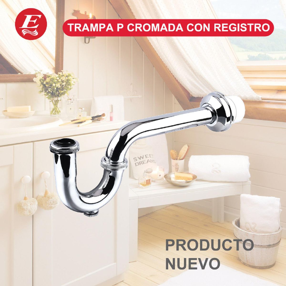 ECKOGRIF - Trampa 1 1/4"