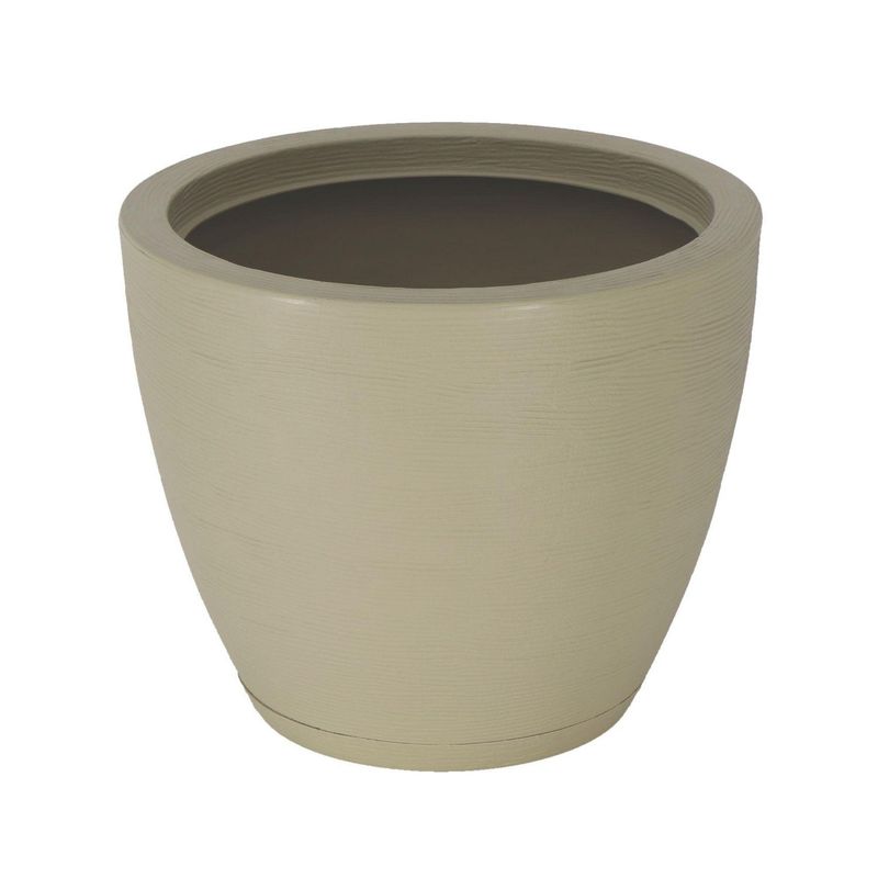 TRAMONTINA - Maceta Asteca Beige 46x38x