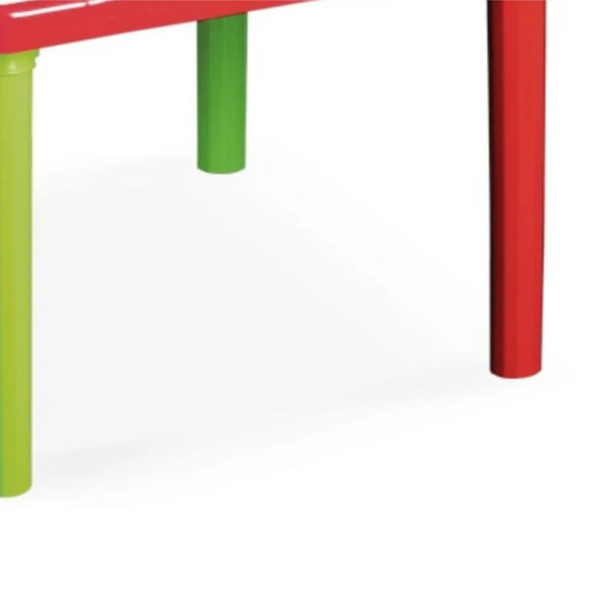 REYPLAST - Mesa de Plástico de Niños Roja 73.5X73.5 CM