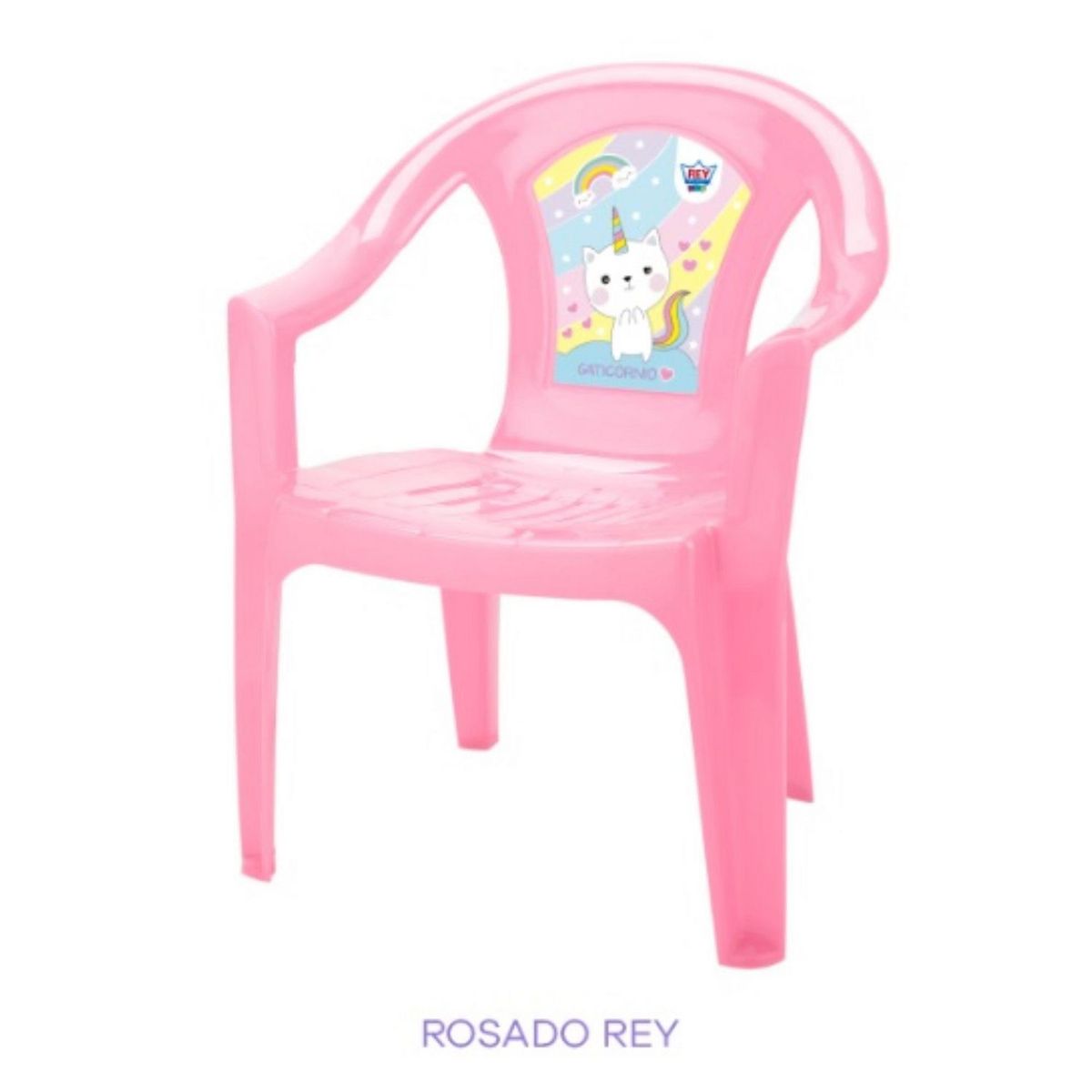 REYPLAST - Silla Plástica Reyplast Rosada