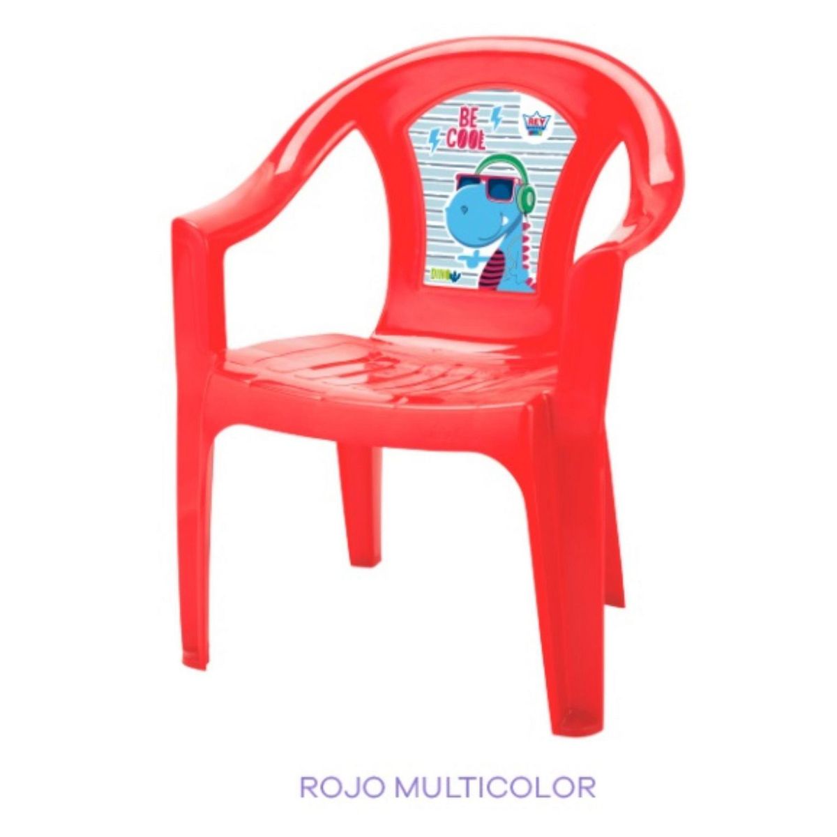 REYPLAST - Silla Plástica Reyplast Roja