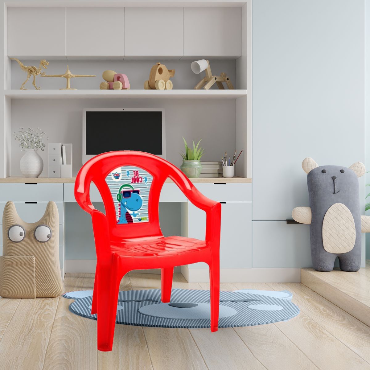 REYPLAST - Silla Plástica Reyplast Roja