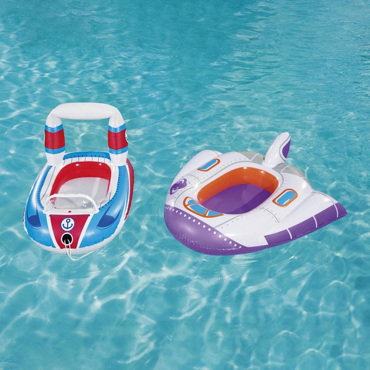 BESTWAY - Flotador Bebé Cruceros 33x100x100cm