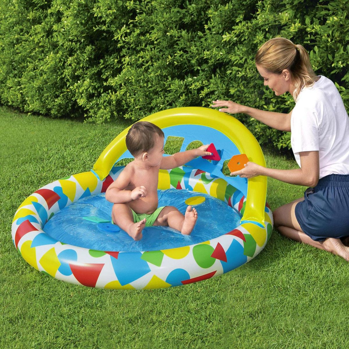 BESTWAY - Piscina Inflable Bebé 120x117x46cm