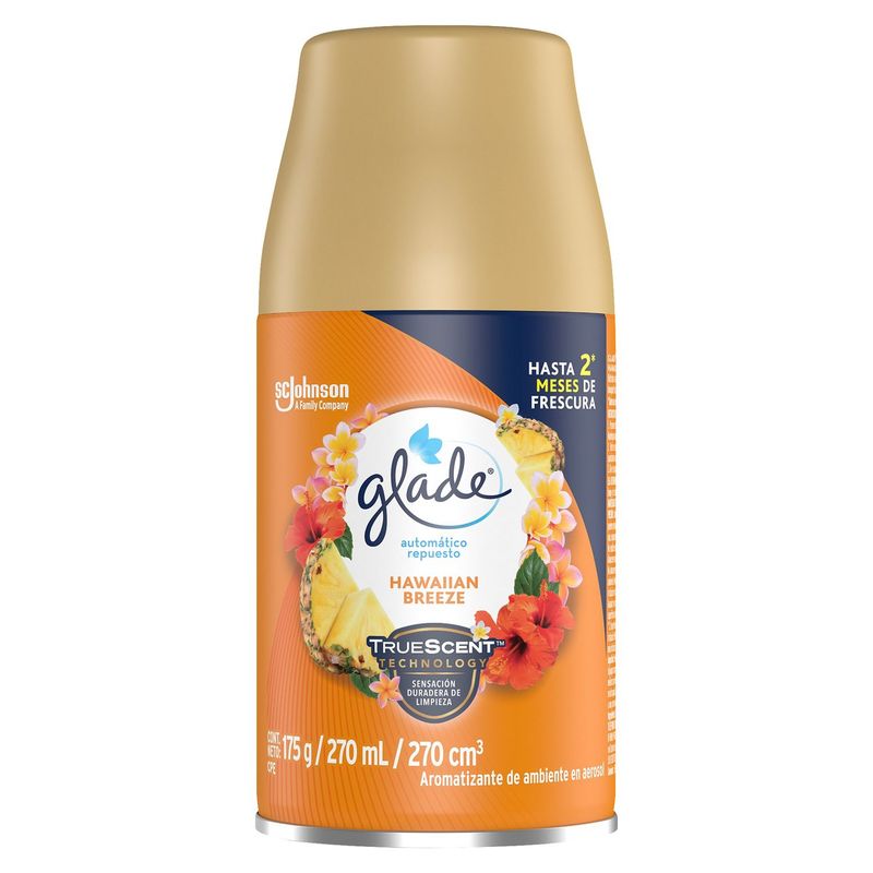 GLADE - Ambientador Glade En Lata Hawaian Breeze 175Gr