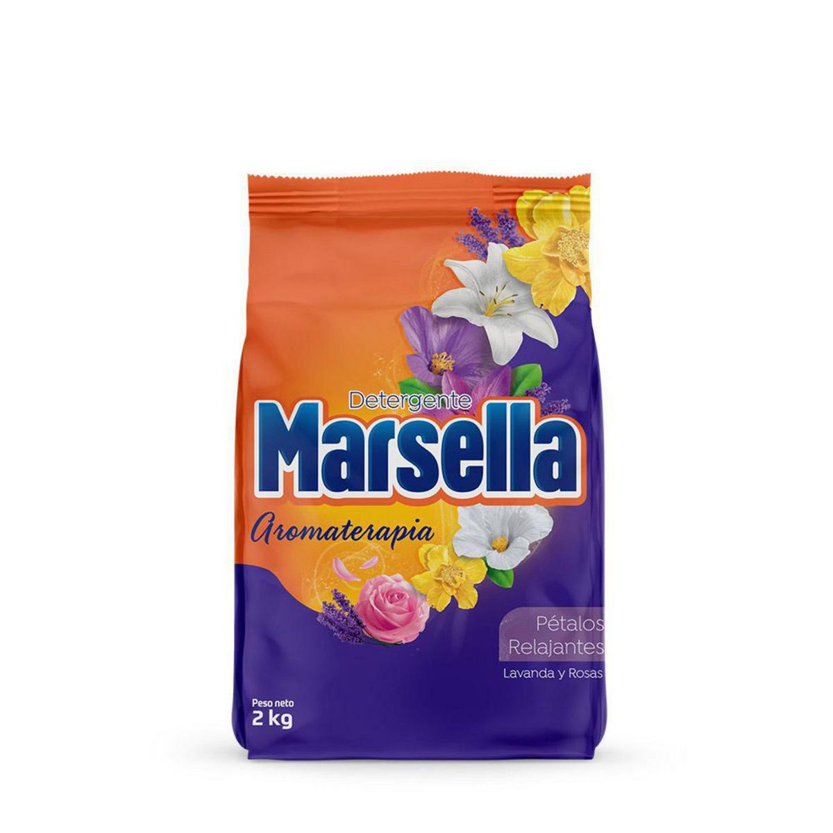 MARSELLA - Detergente Marsella Pétalos Relajantes 2kg