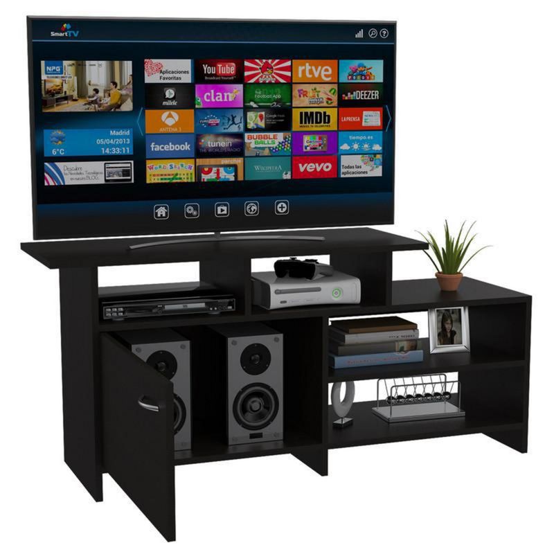 TUHOME - Mesa de TV 40" Lima Negro