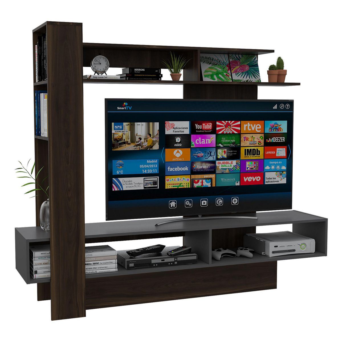 TUHOME - Panel de TV 60" Flamenco