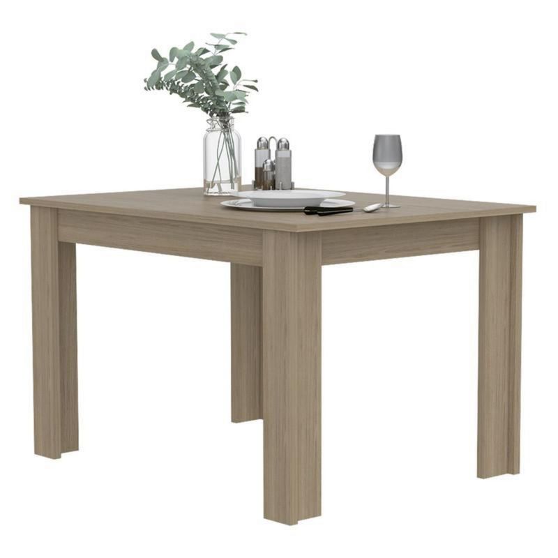 TUHOME - Mesa de Comedor Melamina Portofino 120 Rovere