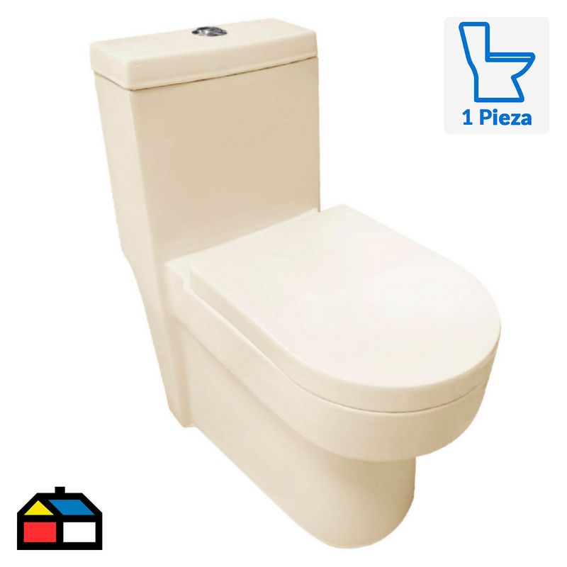 VAINSA - WC Inodoro Vainsa One Piece Stella Bone