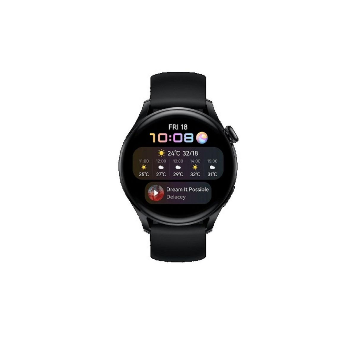 HUAWEI - Smartwatch Huawei Watch 3 Active LTE Black