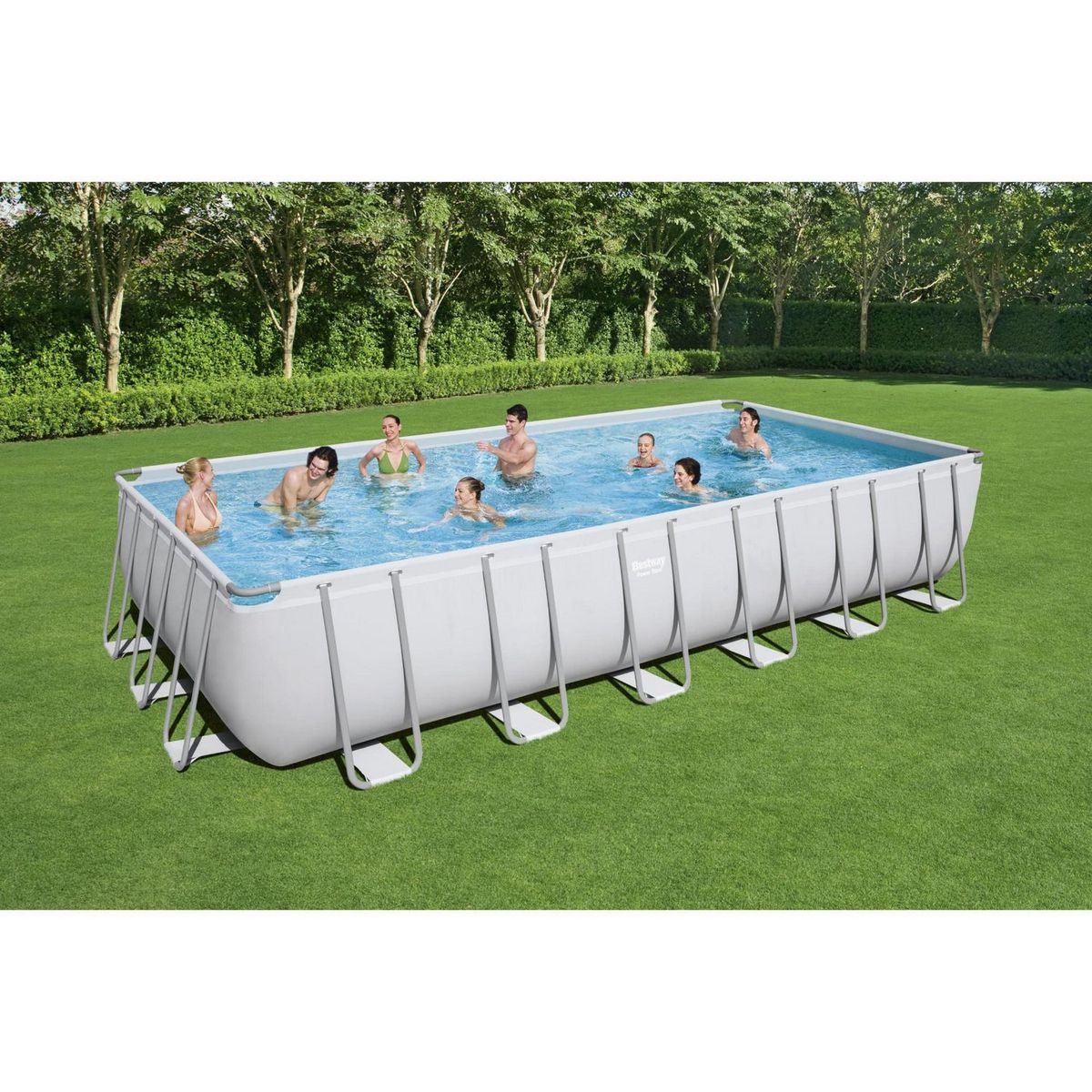 BESTWAY - Piscina Rectangular 7.32x3.66x1.32m